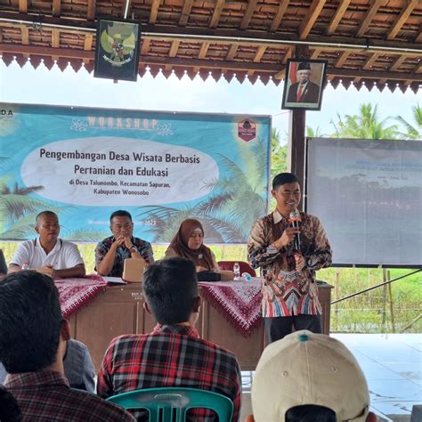 Workshop Pengembangan Desa Wisata Berbasis Pertanian Dan Edukasi