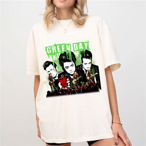 Green Day The Saviors Tour Shirt Sides Walmart