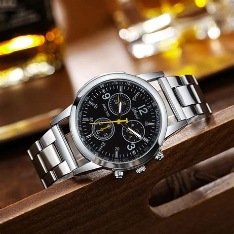 Best Price For Fashion Mens Sports Watches Luxury Men Stainless Steel