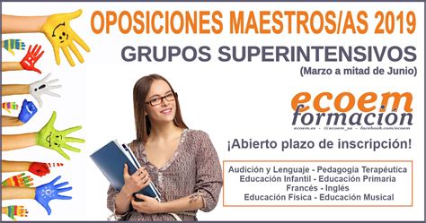 Oposiciones Maestros 2019 abierto el plazo de inscripción para los