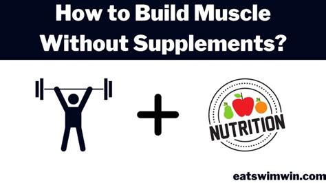 Can I Quickly Build Muscle Without Supplements?