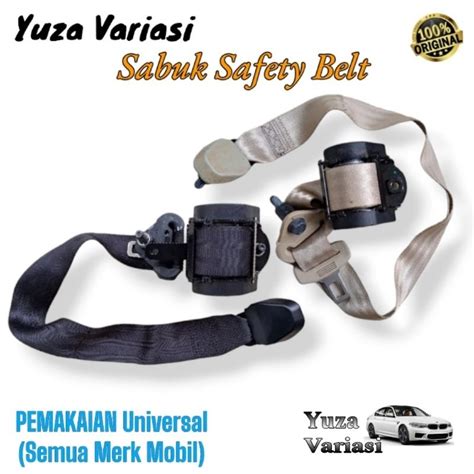 Jual Sabuk Pengaman Safety Belt Mobil Universal Safety Belt Jok Depan