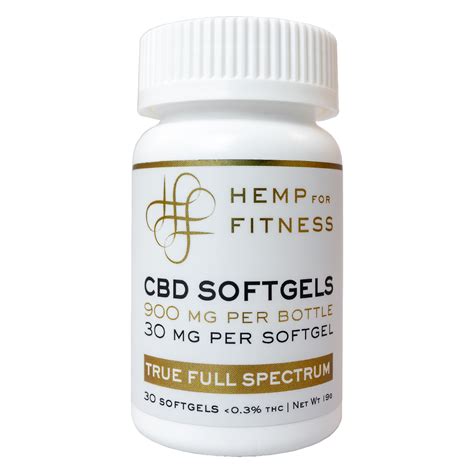 Cbd Gel Capsules 30 30mg Full Spectrum Gel Caps 900mg Cbd