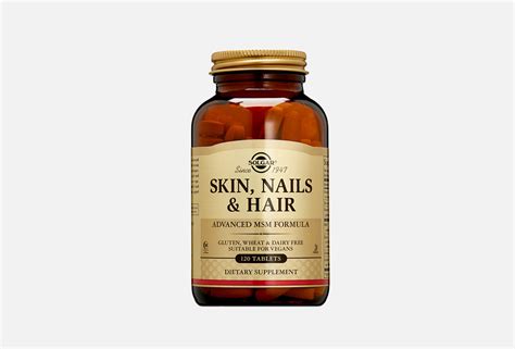 Solgar БАД для здоровья кожи, волос и ногтей Skin, Nails and Hair в ...