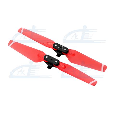 Pairs F Quick Release Foldable Propellers Blades Red For Dji