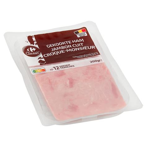 Carrefour Classic Jambon Cuit Croque Monsieur 200 G Carrefour Site