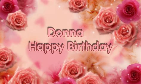 Happy Birthday Donna