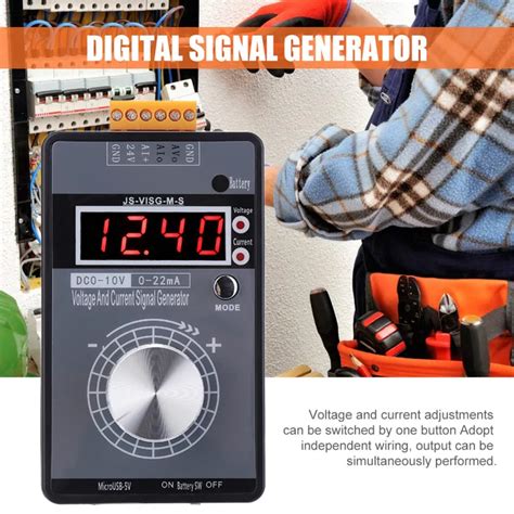 Hot Digital Signal Generator 4 20mA 0 10V Voltage 0 20mA Current