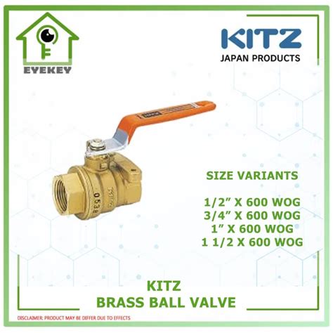 Kitz Brass Ball Valve Lazada Ph