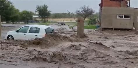 Temporal de intensas lluvias en San Luis y Córdoba evacuados y alerta