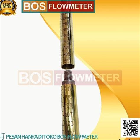 Jual Stick Sounding Kuningan Brass Meter Deep Stick Meter