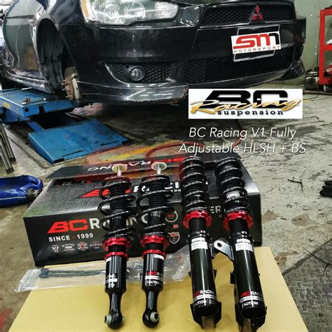 Proton Inspira Lancer GT BC Racing V1 Fully Adjustable HiLoSoftHard