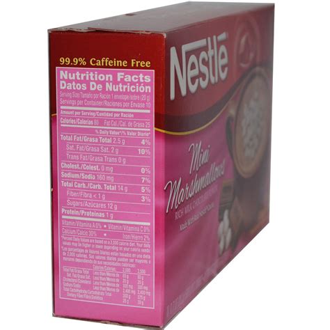 Nestle Hot Cocoa Mix Mini Marshmallows Rich Milk Chocolate Flavor Envelopes Oz