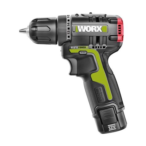 WORX WU130 Brushless Power Drills Cordless Electric Drill Driver