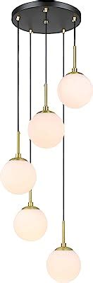 SUSUO Milk White Frosted Glass Bubble Cluster Pendant Lighting For