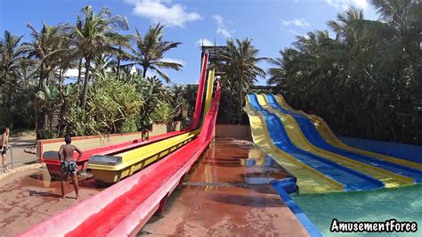 Ushaka Wet N Wild Waterpark In Durban South Africa Rides Videos