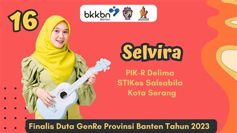 selvira ayustinafinalis duta genre provinsi banten  youtube