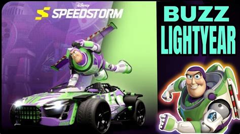 Buzz Lightyear Al Volante Speedstorm Disney Bb Racing Youtube