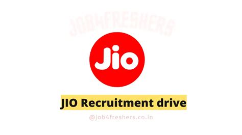 Reliance Jio Off Campus Hiring Fresher 2024 Apply Now Job4freshers