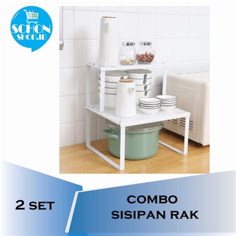 Jual Rak Serbaguna Tambahan Lemari Kitchen Set Dapur Sisipan Rakdapur