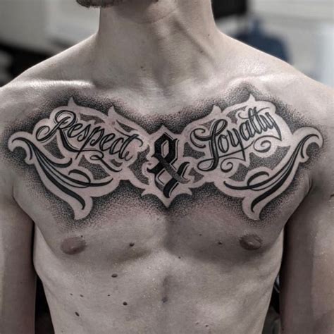 #chest #chesttattoo #lettering #tattoo