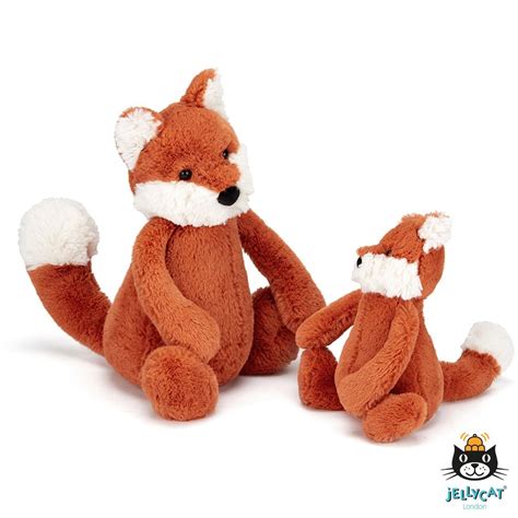 Jellycat Knuffel Bashful Fox Cub Small Lazy Lama Kids Conceptstore