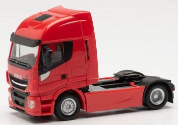 Iveco Stralis Highway XP Rood HObbyscaleparts Groot In Kleine