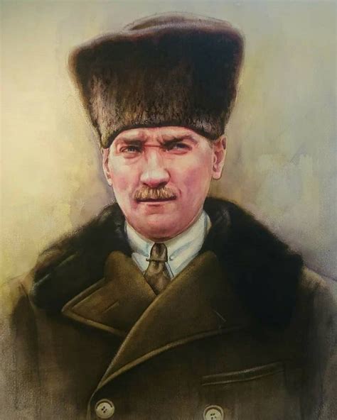 A Painting Of A Man Wearing A Hat And Coat With Fur On It S Head