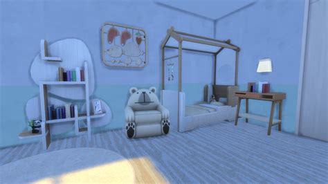 Sims 4 Canopy Bed CC