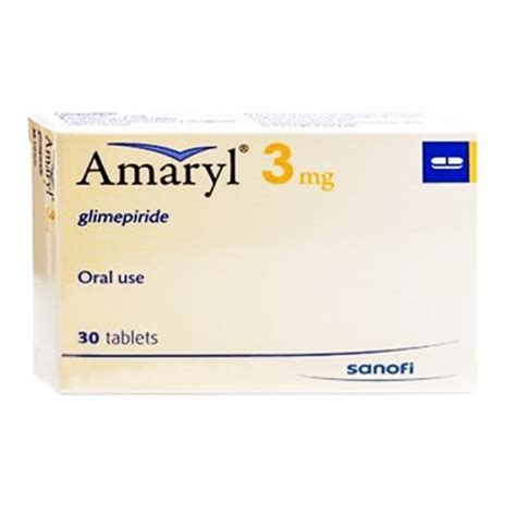 Amaryl Mg Glimepiride Tablets