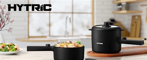 Amazon Hytric Hot Pot Electric L Portable Non Stick Frying Pan Electric Cooker For