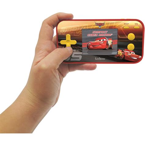 Преносима конзола Lexibook Compact Cyber Arcade Disney Cars 150 игри