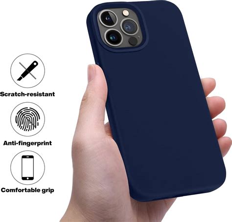 OTOFLY Designed For IPhone 13 Pro Max Case Silicone Shockproof Slim