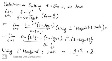 Evaluate Displaystyle Lim X To Pi 2 Dfrac Sin X Sin X Sinx 1