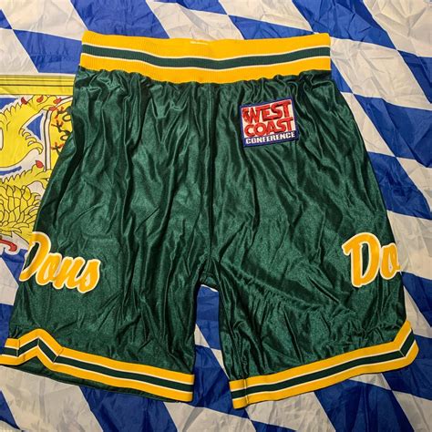 Player issued USF dons authentic basketball shorts... - Depop