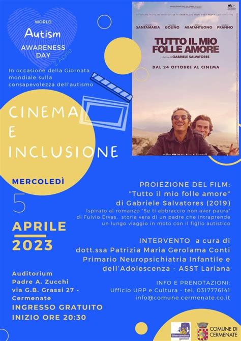 TUTTO IL MIO FOLLE AMORE Cinema E Inclusione Diversamente Genitori