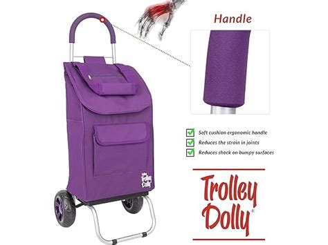 dbest Trolley Dolly Shopping Cart