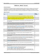 Excel 2022 Project MOS22 XL PROJ1 Courses Create And Manage Course