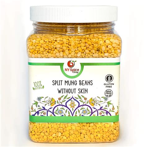 Buy Ny Spice Shop Split Mung Beans Pound Split Mung Dal Without