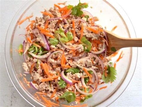 Nam Sod Thai Pork Salad Recipe Budget Bytes