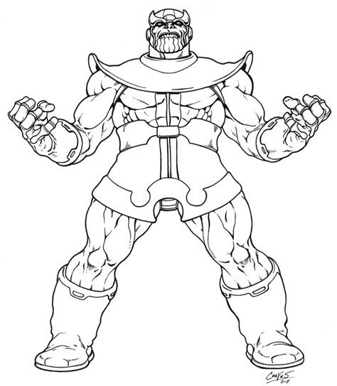 Thanos Coloring Pages at GetColorings.com | Free printable colorings ...