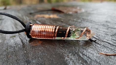 Orgonite Orgone Pendant Necklace Grounding Diamonds Etsy