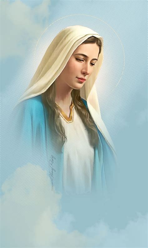 Virgin Mary Painting Mother Mary Images