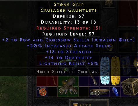 Bow Ias Str Dex Gloves Topic D Jsp