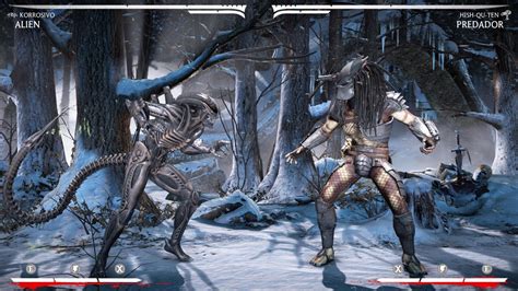 Mortal Kombat X Alien Vs Predador By Wargamesofficial On Deviantart