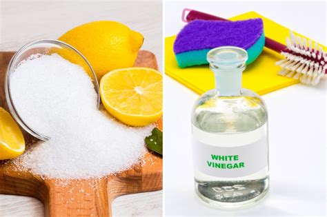 citric acid  vinegar  cleaning