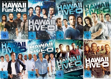 Hawaii Five O Fünf Null Komplette Staffeln 1 8 49 DVDs Kaufen auf