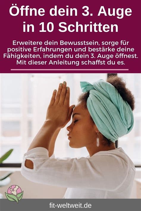 3 AUGE ÖFFNEN in 10 Schritten Anleitung Drittes Auge Stirnchakra