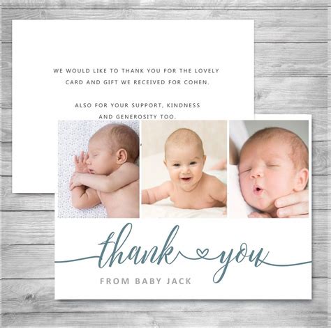 Personalized Baby Shower Thank You Cards | dev.onallcylinders.com