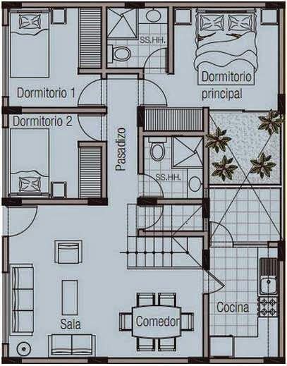 Planos Para Construir Una Casa En 120 Metros Cuadrados